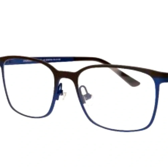 Prodesign 1452 Men’s Eyeglasses Frames Case RXable 6121 Bluish Black NWT - Picture 1 of 7